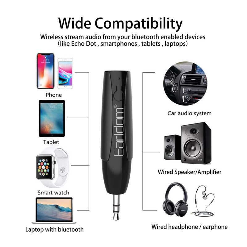 گیرنده بلوتوثی ارلدام مدل ET-M68