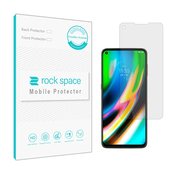 محافظ صفحه نمایش راک اسپیس مدل HyGEL مناسب برای گوشی موبایل موتورولا G9 plus