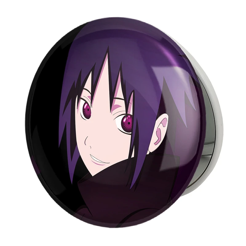 آینه جیبی خندالو طرح ساسکه اوچیهااا انیمه بوروتو Boruto مدل تاشو کد 15733 