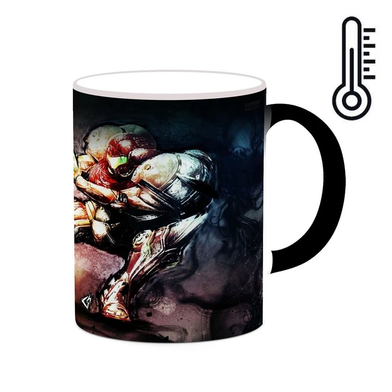 ماگ حرارتی کاکتی مدل بازی متروید پرایم Metroid Prime کد mgh29542