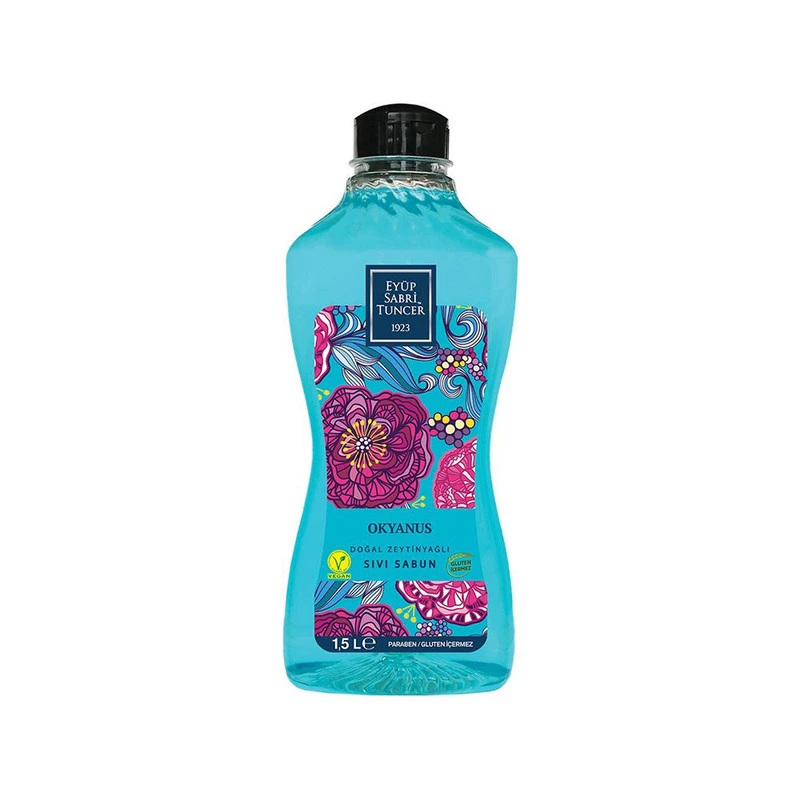 مایع دستشویی ایوب صابری تانچر مدل اقیانوس حجم 1.5 لیتر