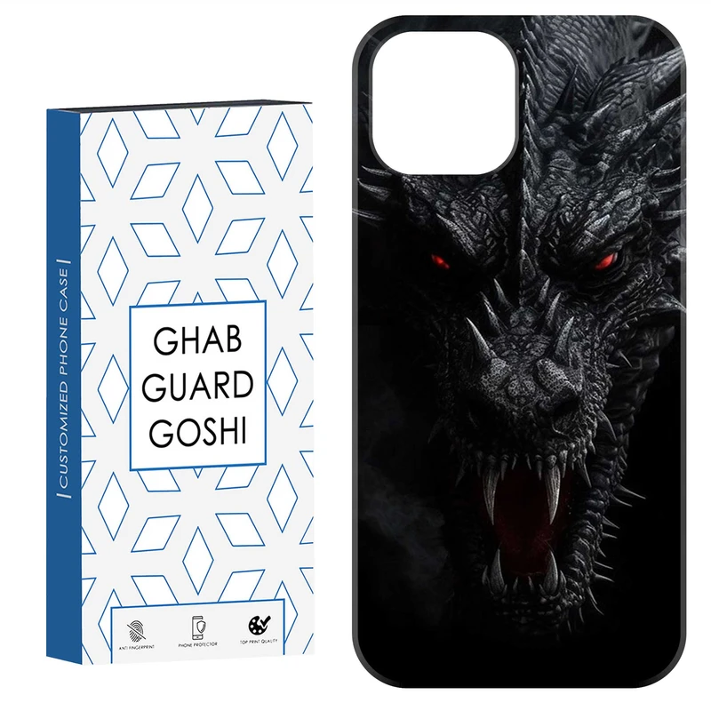کاور قاب گارد گوشی طرح  دراگون کد Dimo-618 مناسب برای گوشی موبایل اپل  IPHONE 12 / 12 PRO   