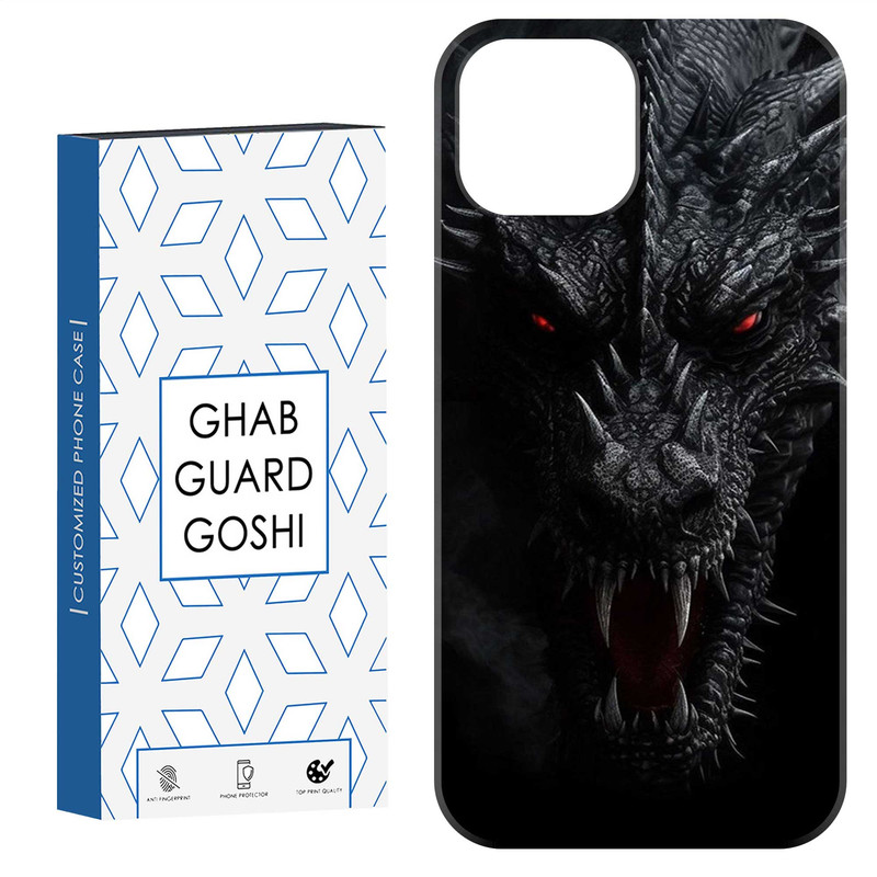 کاور قاب گارد گوشی طرح  دراگون کد Dimo-618 مناسب برای گوشی موبایل اپل  IPHONE 12 / 12 PRO   