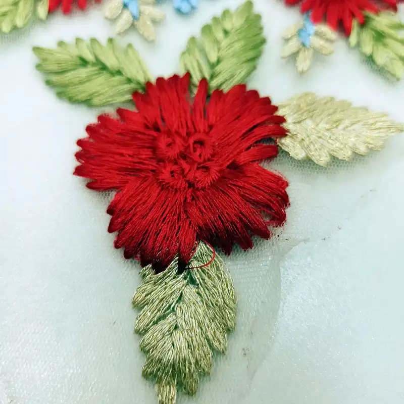 استیکر پارچه و لباس مدل تکه دوزی یقه 178