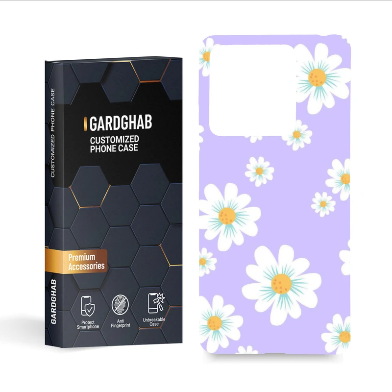 کاور گارد قاب مدل گل مناسب برای گوشی موبایل شیائومی  Redmi Note 13 5G 