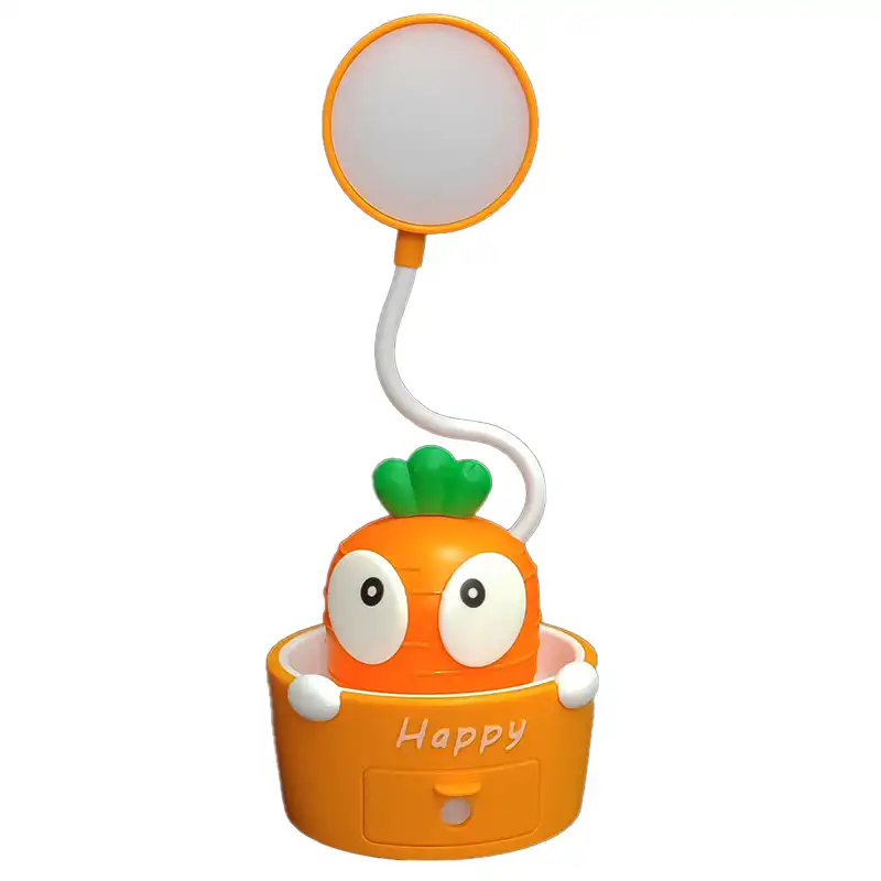 چراغ مطالعه مدل شارژی فانتزی تراش دار طرح هویج