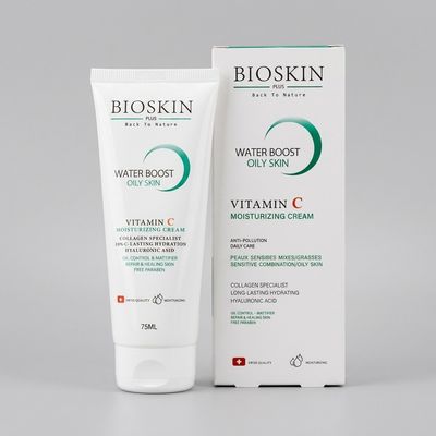 کرم مرطوب کننده بایو اسکین مدل water boost حجم 75 میلی لیتر