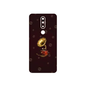 MAHOOT Gramophone Nostalgia Cover Sticker for Nokia 5.1 Plus