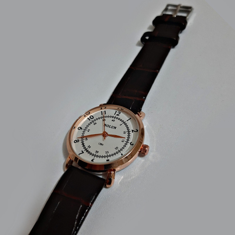 ساعت مچی عقربه ای دخترانه مدل bbr01