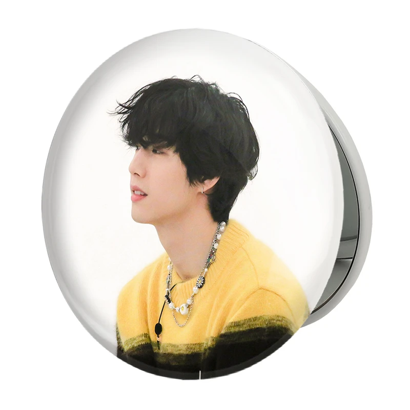 آینه جیبی خندالو طرح مارک گروه گات سون GOT7 مدل تاشو کد 11643 