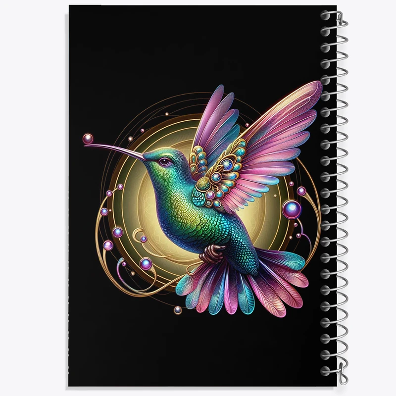 دفتر مشق 50 برگ خندالو طرح پرنده کد N1483