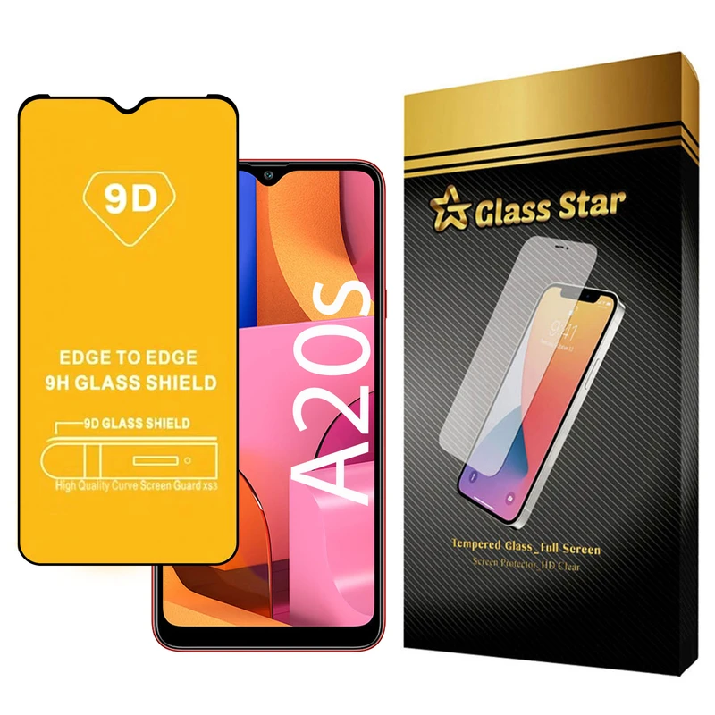 محافظ صفحه نمایش گلس استار مدل FUGA مناسب برای گوشی موبایل سامسونگ Galaxy A20s