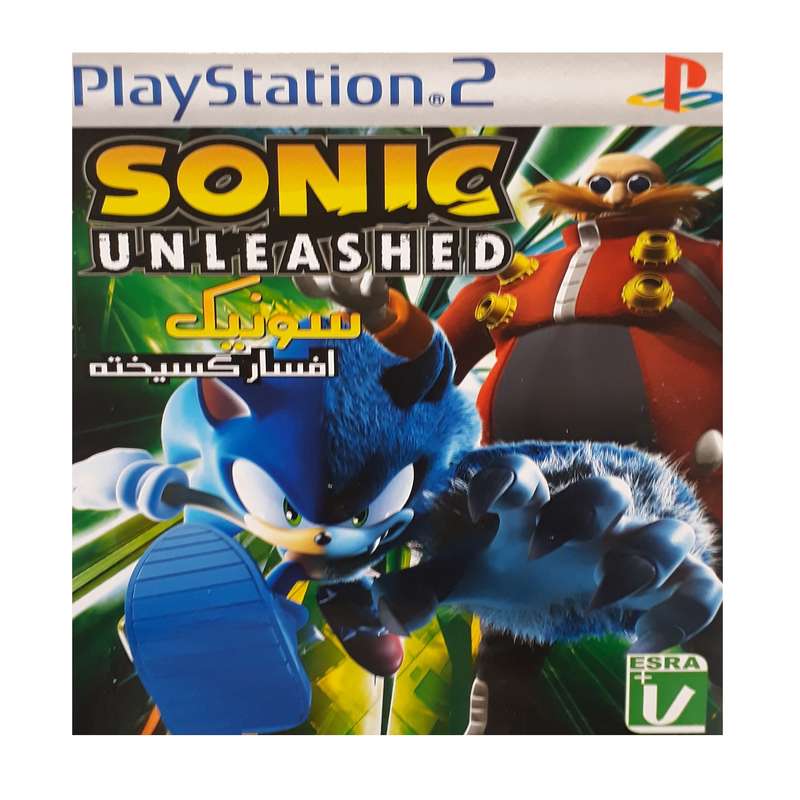 بازی sonic unleashed مخصوص ps2