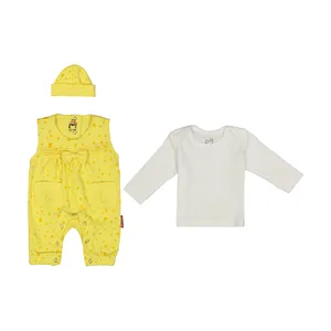 ست 3 تکه لباس نوزادی آدمک مدل 2171132-19