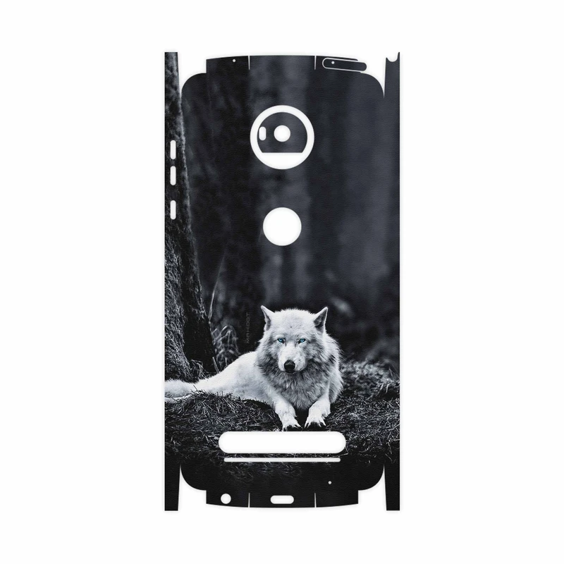 برچسب پوششی ماهوت مدل Dire Wolf-FullSkin مناسب برای گوشی موبایل موتورولا Moto Z2 Play