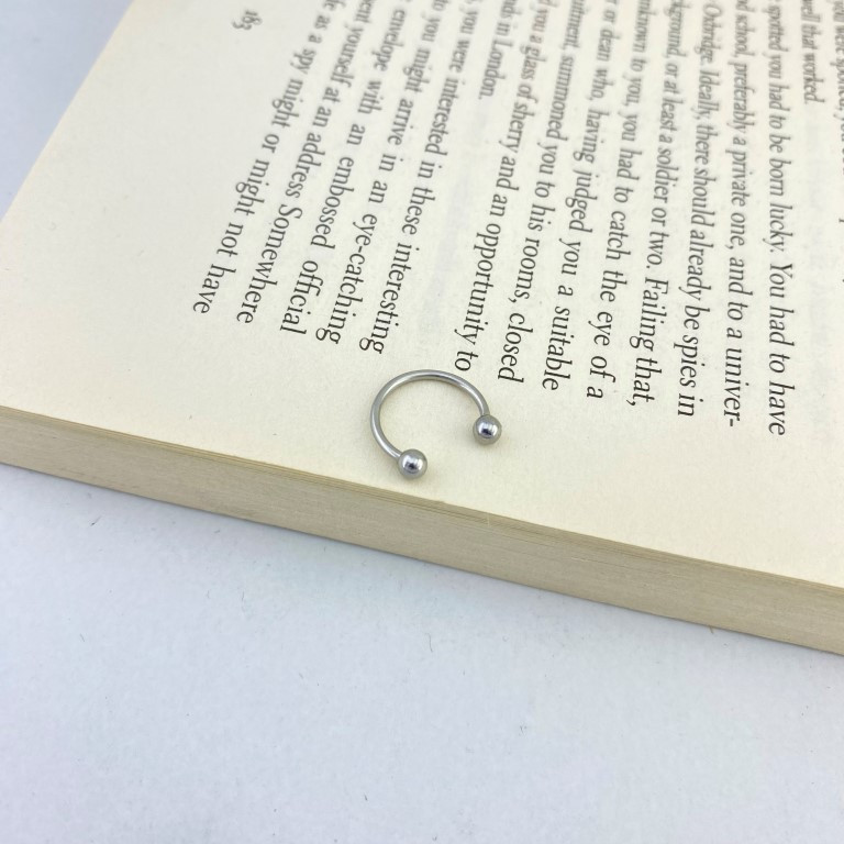 پیرسینگ زنانه ژوپینگ مدل اسمایل کد P4081 پیرسینگ زنانه ژوپینگ مدل اسمایل کد P4081