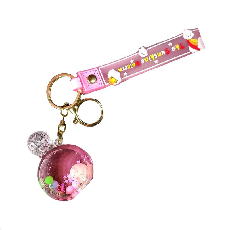 جاکلیدی دخترانه مدل آکواریومی طرح شیشه عطر جاکلیدی دخترانه مدل آکواریومی طرح شیشه عطر