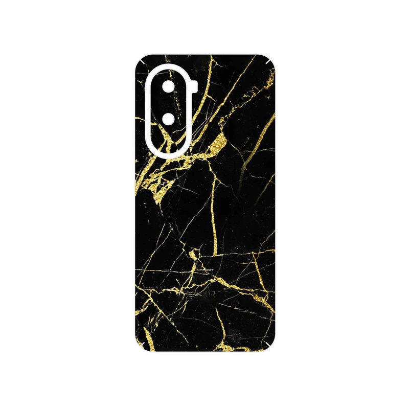 برچسب پوششی ماهوت مدل Graphite_Gold_Marble مناسب برای گوشی موبایل شیائومی Poco M7 4G