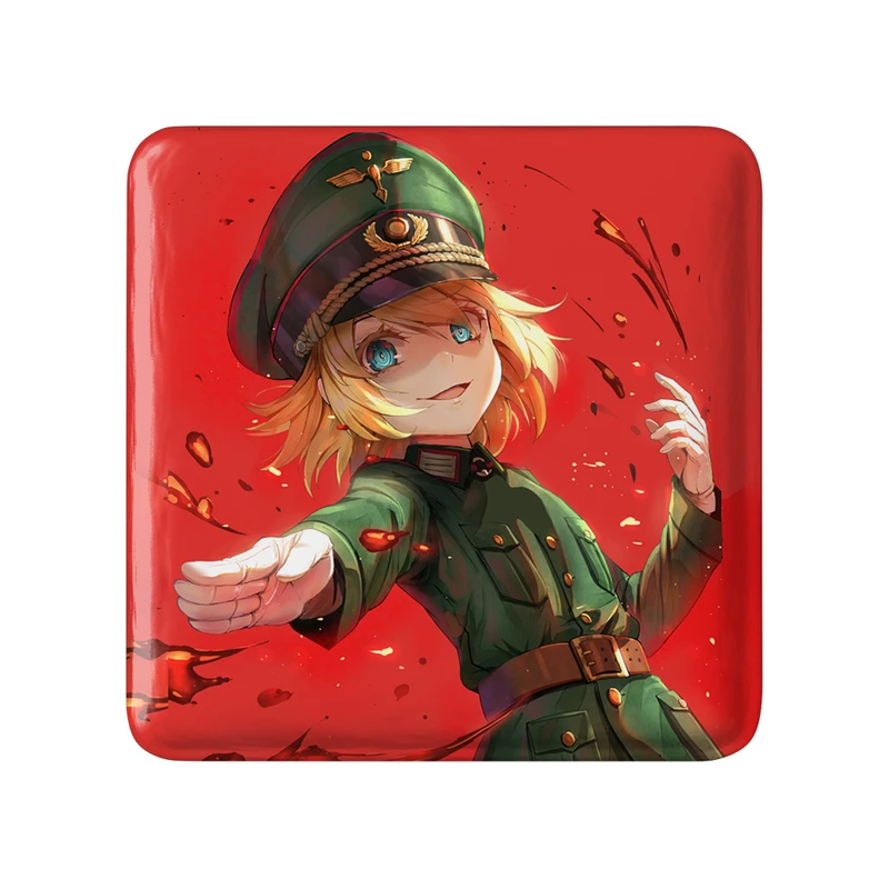 مگنت خندالو طرح تانیا انیمه یوجو سنکی مدل مربعی کد 34663