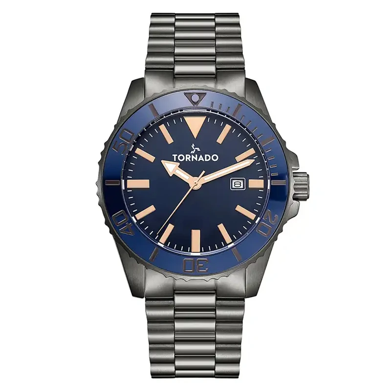 ساعت مچی عقربه‌ای مردانه تورنادو مدل T22001-XBXN