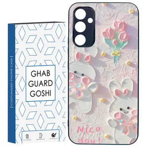 کاور قاب گارد گوشی طرح گل کد TPU-214 مناسب برای گوشی موبایل سامسونگ Galaxy A34