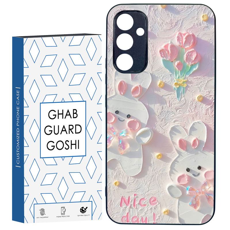 کاور قاب گارد گوشی طرح گل کد TPU-214 مناسب برای گوشی موبایل سامسونگ Galaxy A34