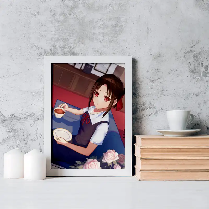 تابلو خندالو مدل انیمه کاگویا ساما کد 16023