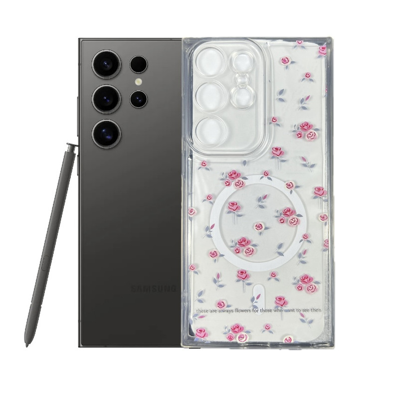 کاور طرح گلبرگ مناسب برای گوشی موبایل سامسونگ Galaxy S23 Ultra