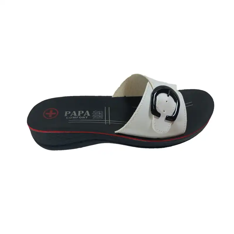 دمپایی زنانه پاپا مدل بانو کد 5454. WIT