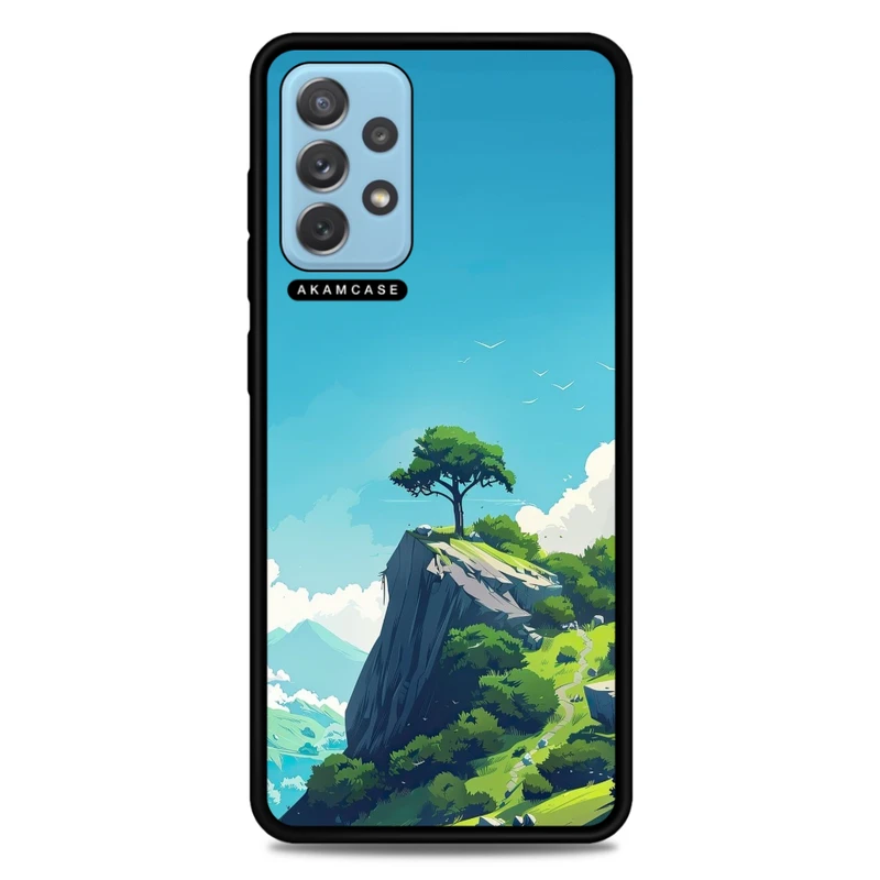 کاور آکام مدل AMC-WSGA72-NATURE-17 مناسب برای گوشی موبایل سامسونگ Galaxy A72