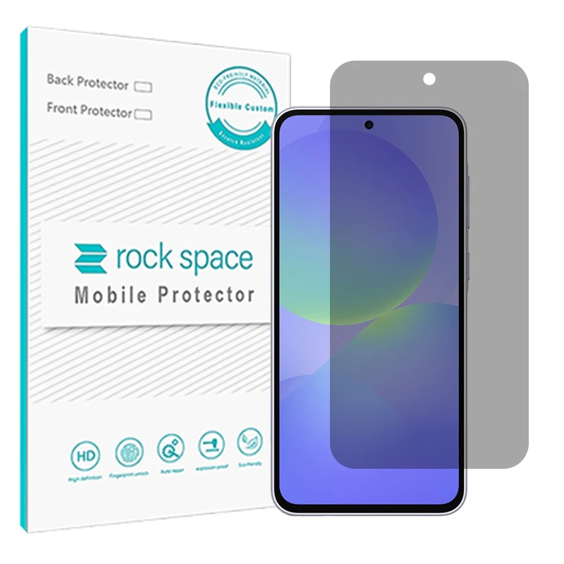 محافظ صفحه نمایش حریم شخصی راک اسپیس مدل Resistant مناسب برای گوشی موبایل سامسونگ Galaxy A36 