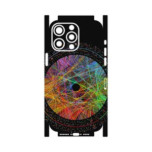 MAHOOT Mathematical Geometric Shape 2-FullSkin Cover Sticker for Apple iPhone 15 Pro Max