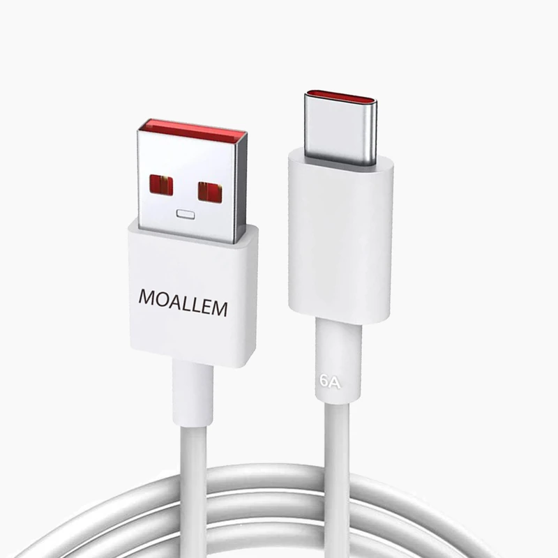 کابل تبدیل USB به USB-C معلم مدل Note 13 pro plus طول 1 متر