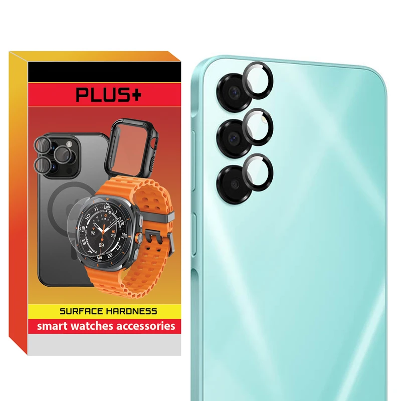 محافظ لنز دوربین پلاس مدل Ring Metal PL مناسب برای گوشی موبایل سامسونگ Galaxy A16