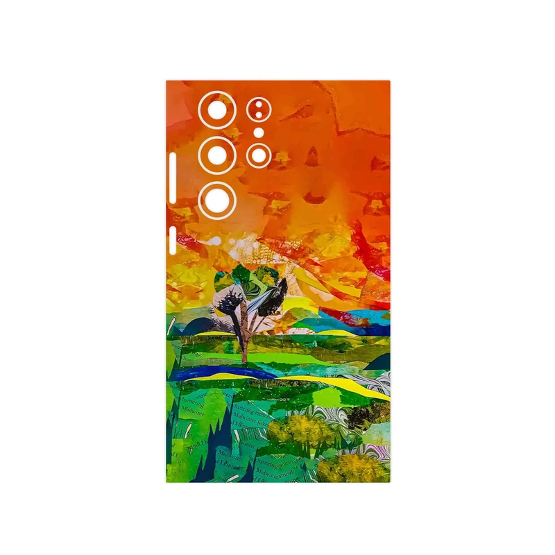 برچسب پوششی ماهوت مدل Collage of Painting مناسب برای گوشی موبایل سامسونگ Galaxy S23 Ultra