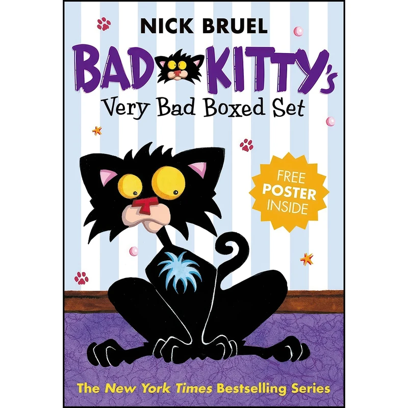 کتاب Bad Kitty's Very Bad Boxed Set Number 1 اثر Nick Bruel انتشارات Square Fish