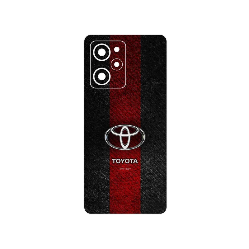 برچسب پوششی ماهوت مدل TOYOTA_Logo مناسب برای گوشی موبایل شیائومی Poco X5 Pro