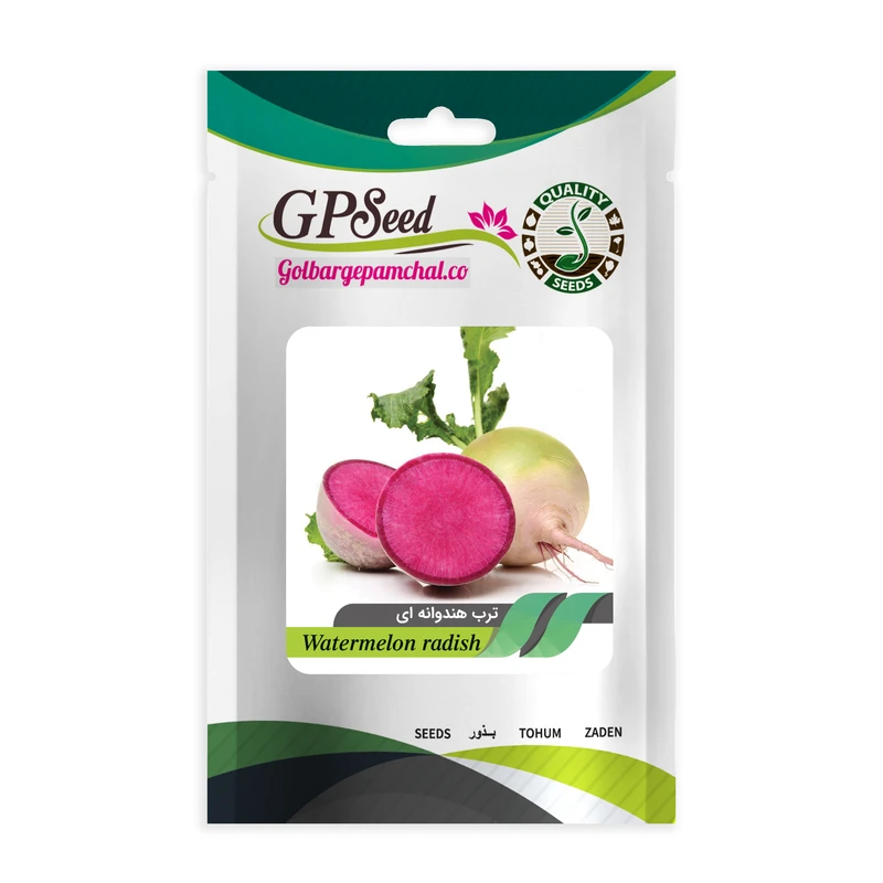 بذر ترب هندوانه ای گلبرگ پامچال کد GPF-160