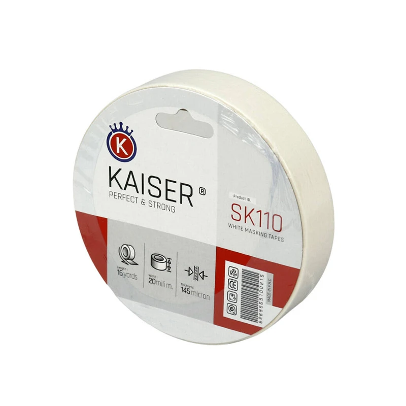 چسب کاغذی کایزر کد SK110 عرض 2 سانتیمتر بسته 6 عددی