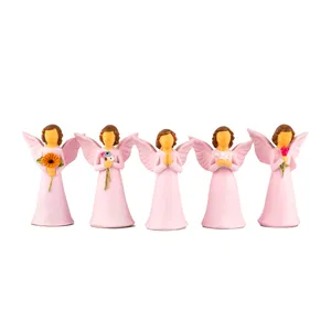 مجسمه مدل فرشته‌ های کوچک کد 1053 مجموعه 5 عددی