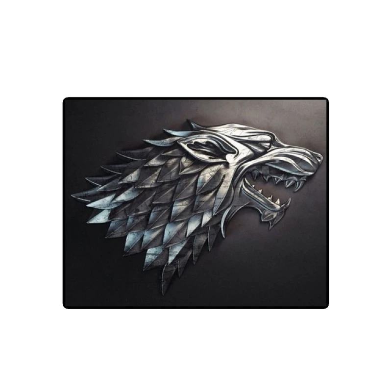 ماوس پد مدل گرگ سایز 24*19 سانتی متر