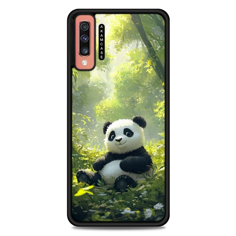 کاور آکام مدل AMC-WSGA70-PANDA-12 مناسب برای گوشی موبایل سامسونگ Galaxy A70