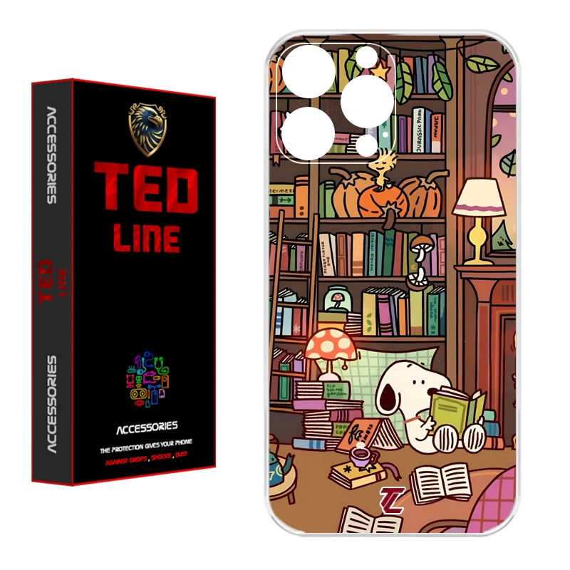 کاور تدلاین طرح اسنوپی کد 1218 مناسب برای گوشی موبایل اپل Iphone 12 Pro