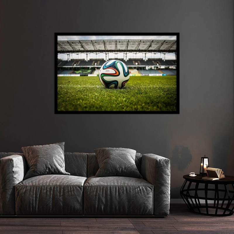 تابلو بکلیت طرح ورزشی توپ فوتبال مدل B-bu1405