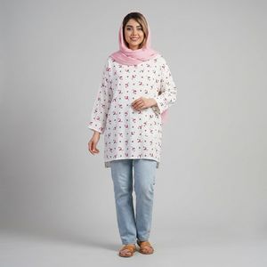تونیک آستین بلند زنانه مدل 645