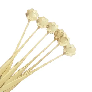 قاشق شربت خوری مدل flower بسته 6 عددی