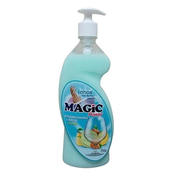 مایع ظرفشویی مجیک پاور مدل چند میوه حجم 750 گرم