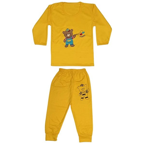 ست تی شرت و شلوار نوزادی کد 140211Y - - 1