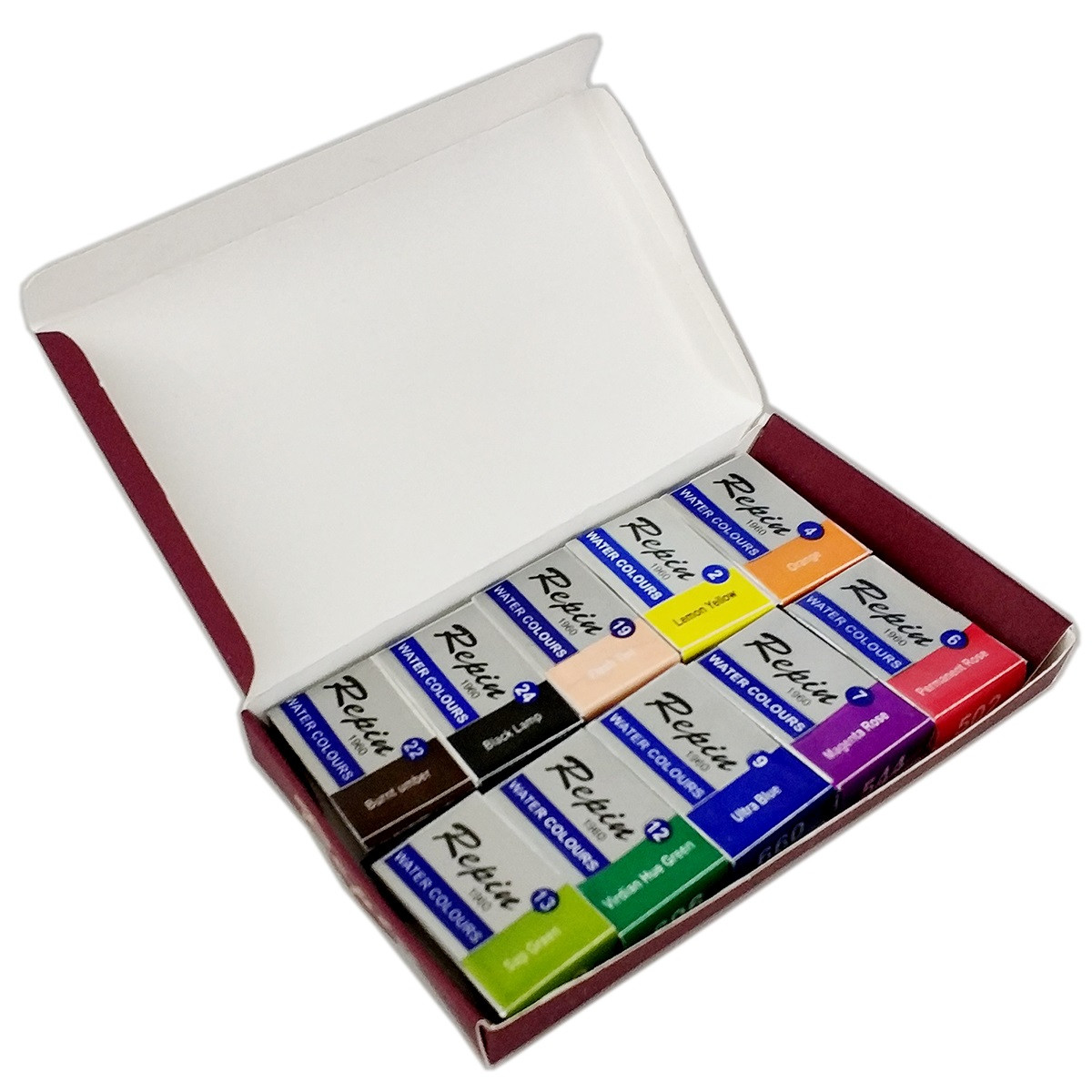 آبرنگ 10 رنگ رپین کد 1960