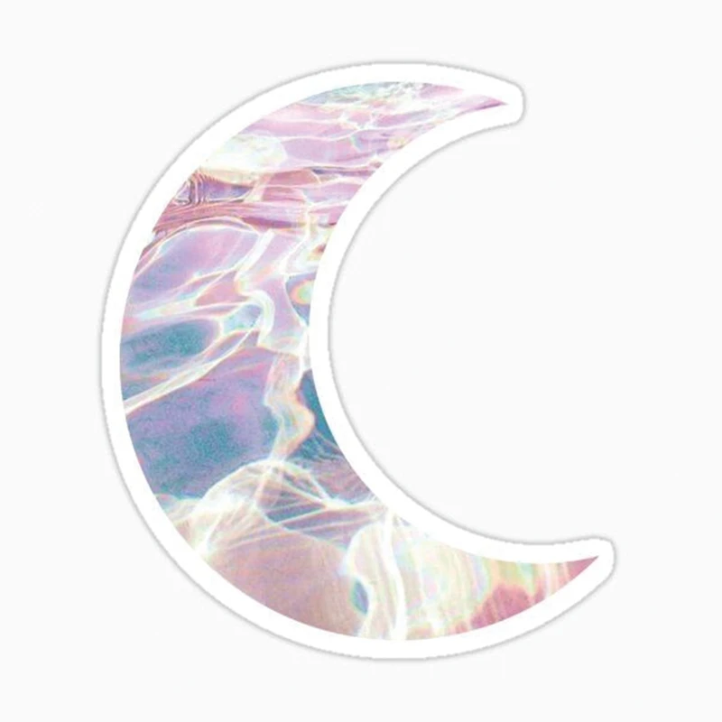 استیکر لپ تاپ طرح ماه کد 2369